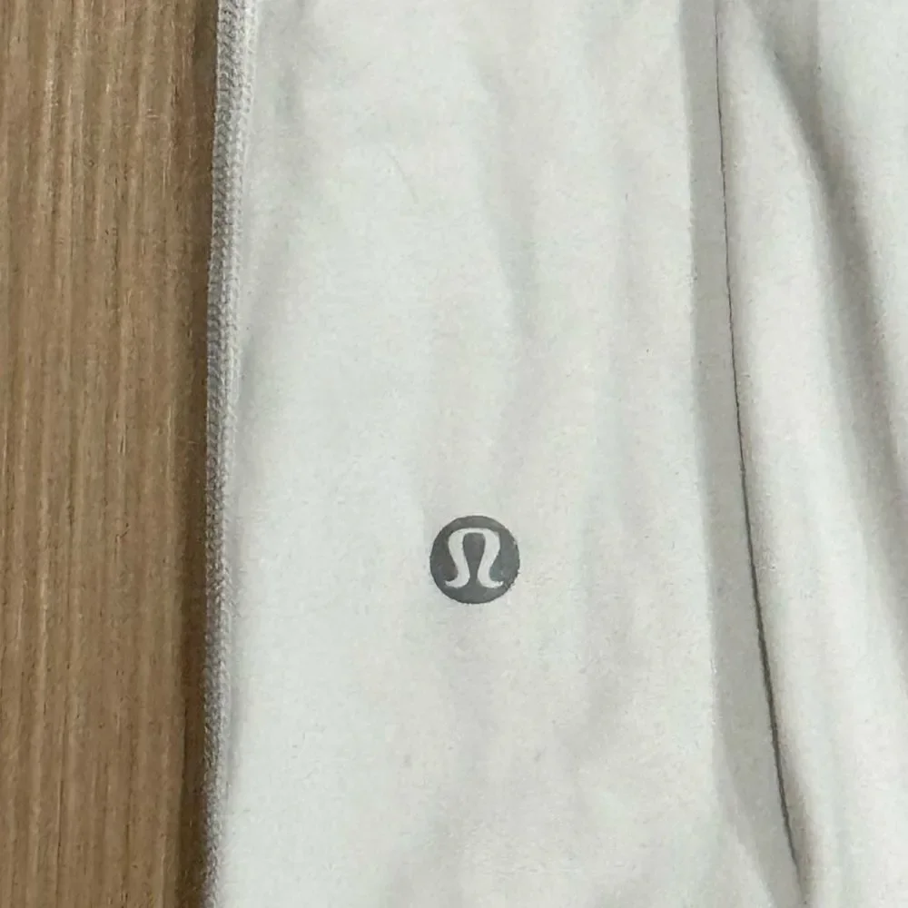 Lululemon White Lace Band Leggings Women’s 6